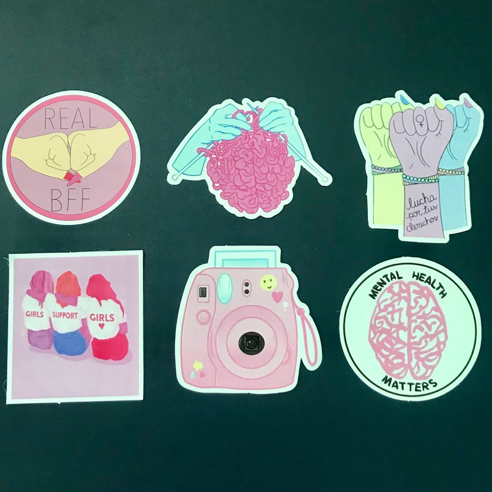 VSCO STICKERS HYDRO FLASK (GIRL PWR PACK)